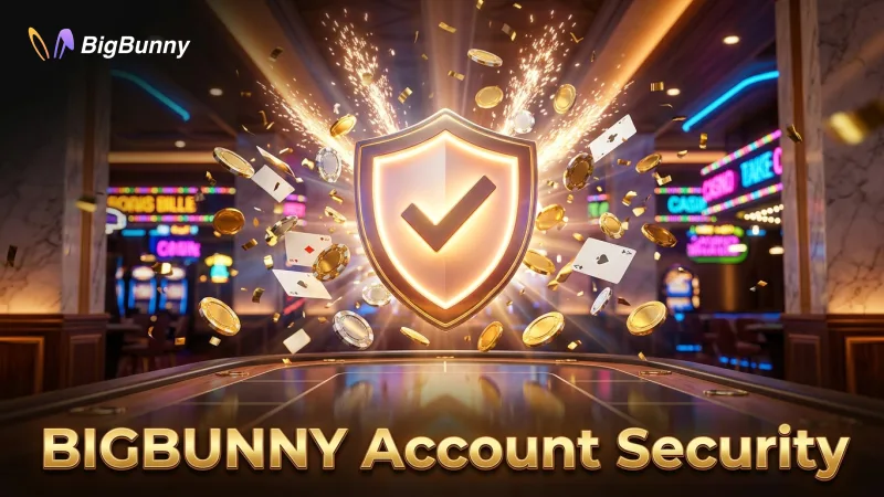 BIGBUNNY's secure encryption keeps your account and transactions safe.