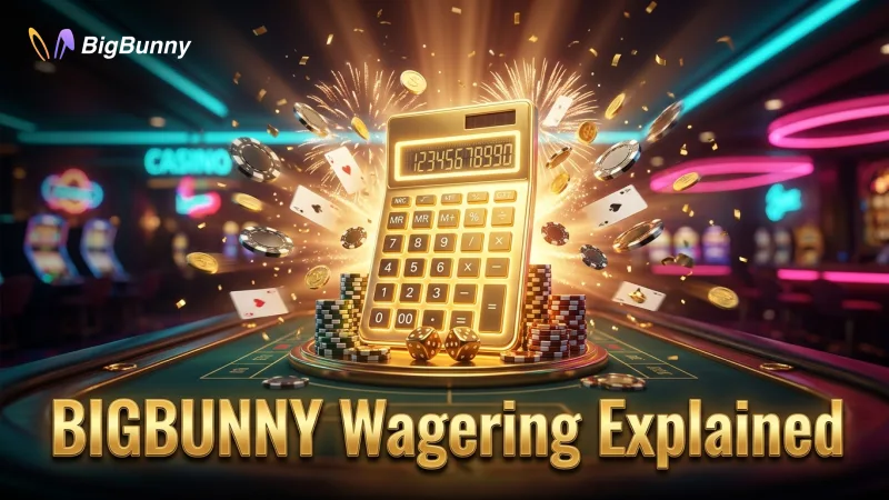 Understand BIGBUNNY wagering requirements to calculate your turnover accurately.