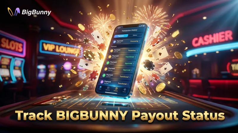 Checking your BIGBUNNY transaction history helps track withdrawal progress.