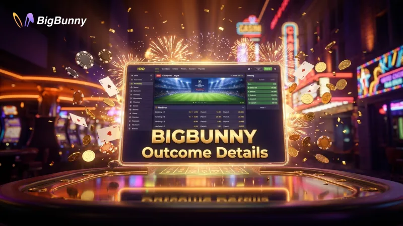 BIGBUNNY clearly displays potential outcomes for your handicap bet slips.