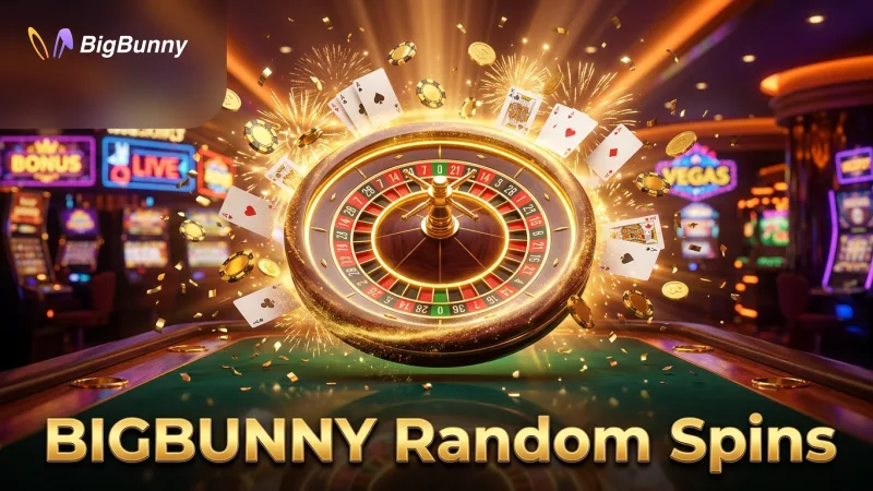 BIGBUNNY's Crazy Time wheel spin outcomes are always truly random.