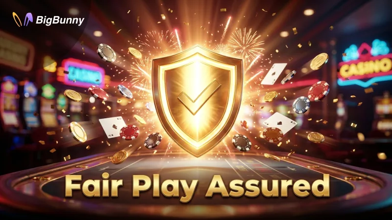 Safe and fair play is a cornerstone of BIGBUNNY's betting experience.