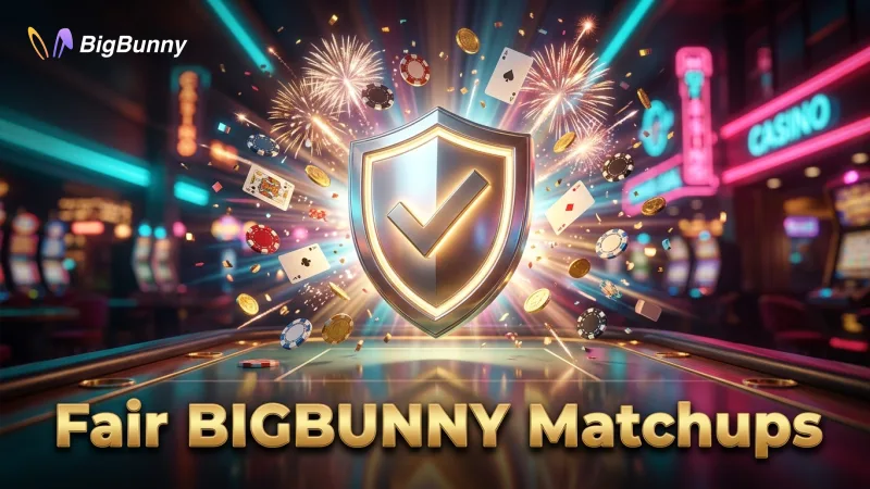 BIGBUNNY uses advanced algorithms, not luck, to ensure fair Hackfight Derby matchups.