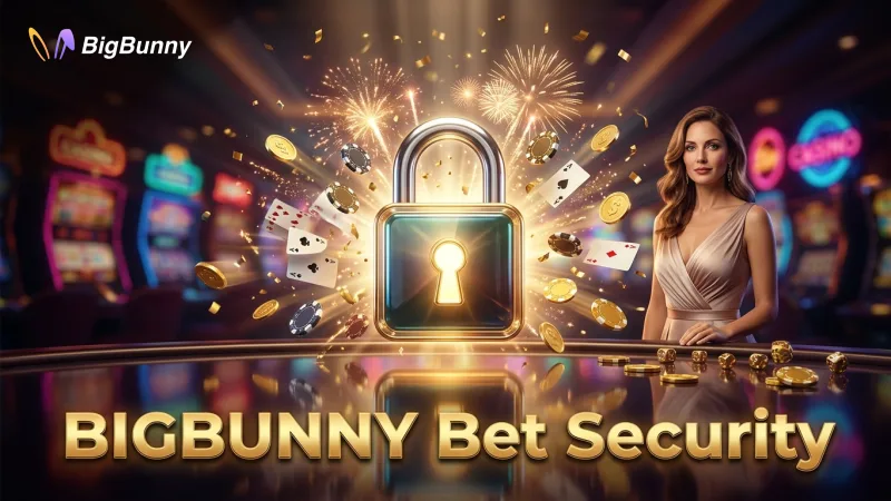 Secure encryption safeguards your BIGBUNNY deposits and personal data during every match.