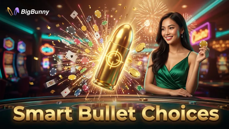 Wise bullet choices on BIGBUNNY lead to bigger scores and smarter play.