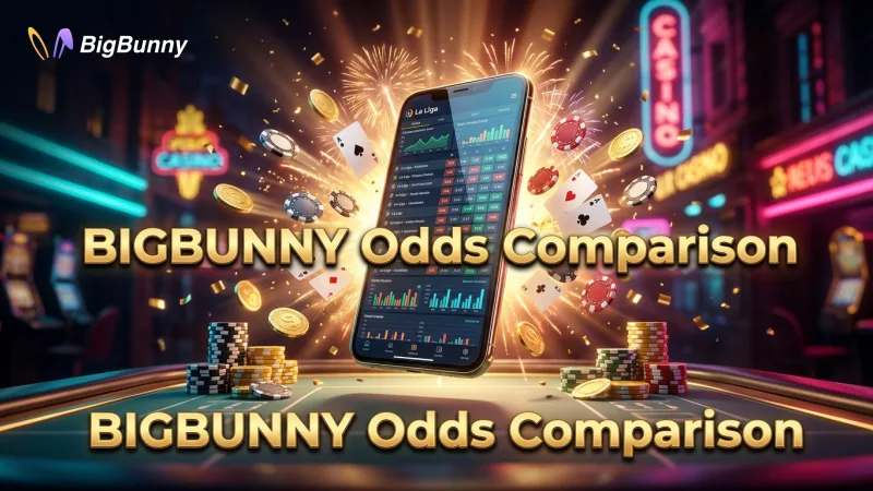 BIGBUNNY's platform provides tools to compare odds across multiple matches.