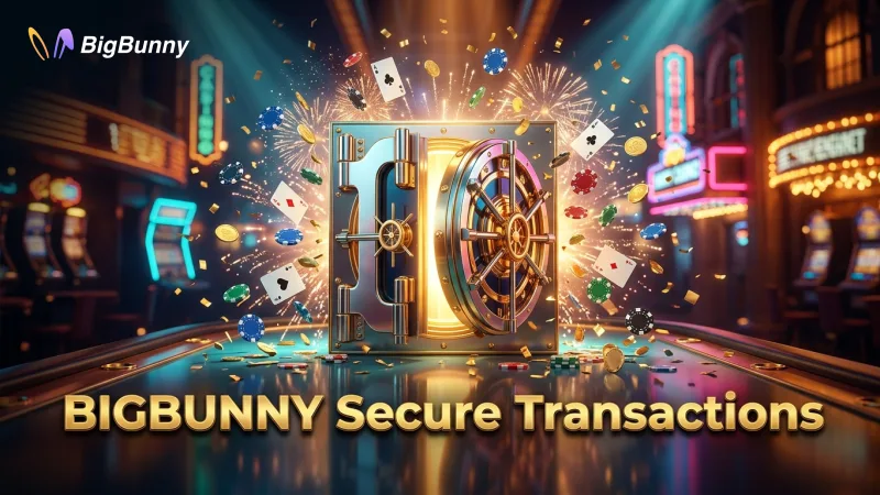 BIGBUNNY ensures secure cash-in and cash-out with trusted e-wallet partners.
