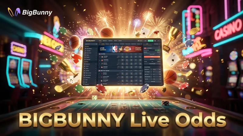 BIGBUNNY odds reflect real-time market action, delivering competitive lines for your bets.
