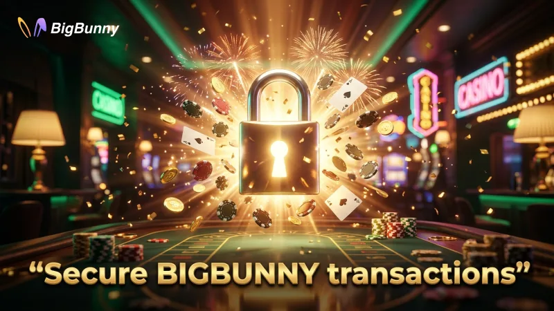 Player financial transactions for cash-in and cash-out are fully encrypted.