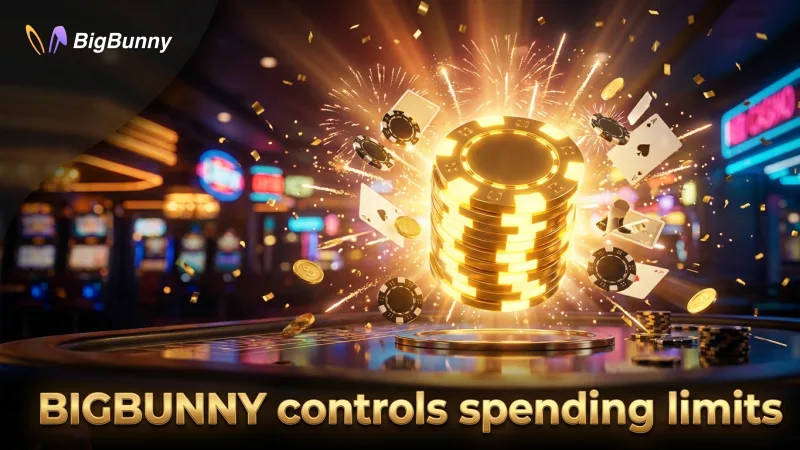 BIGBUNNY’s deposit limits help control spending effectively