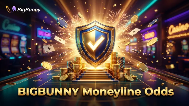 BIGBUNNY clearly displays Moneyline odds for main card and preliminary bouts.